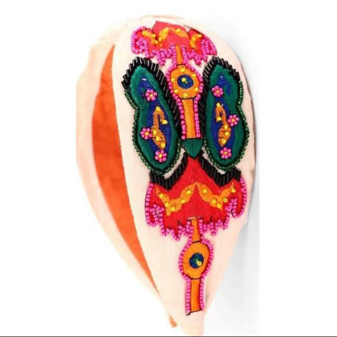 Fiesta Butterfly Embellished Headband