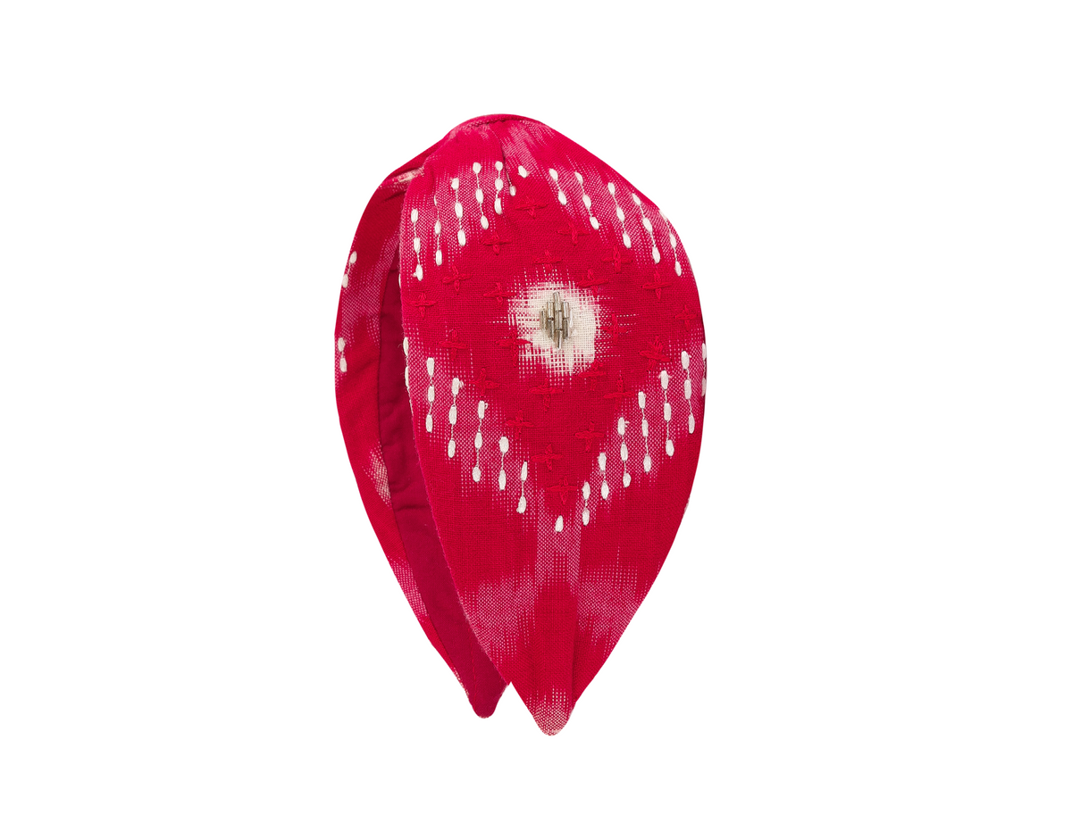 Ruby Tie Dye Embellished Headband