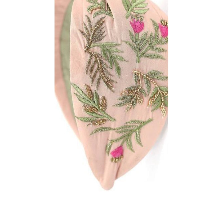 Blush Palm Garden Embellished Headband