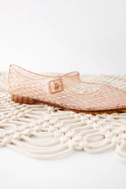 Lisa Jelly Mary Jane Flats