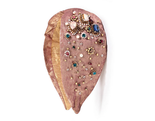 Rose Gold Stardust Embellished Headband