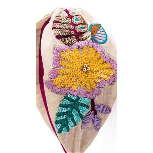 Garden Party Beaded Embellished Headband