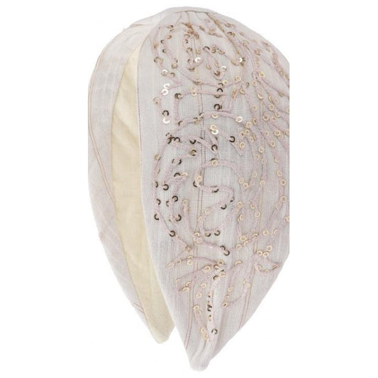 Pewter Vine Embellished Headband
