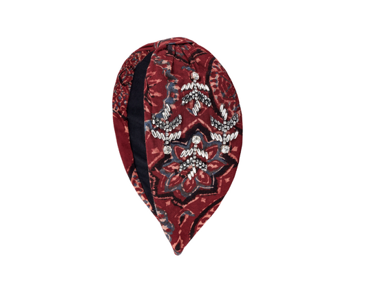 Ruby Midnight Mandala Embellished Headband
