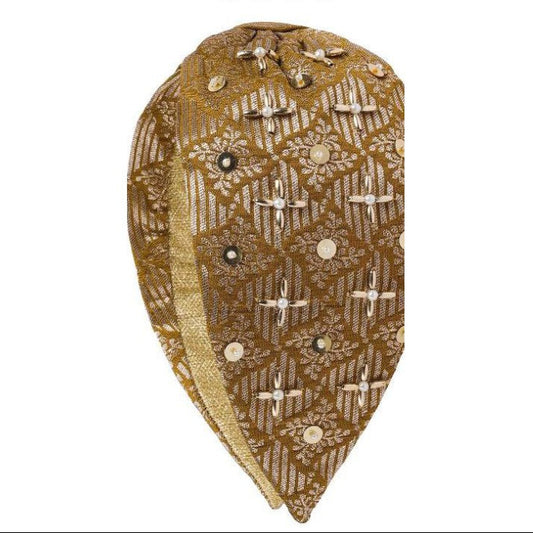 Golden Meadow Embellished Headband