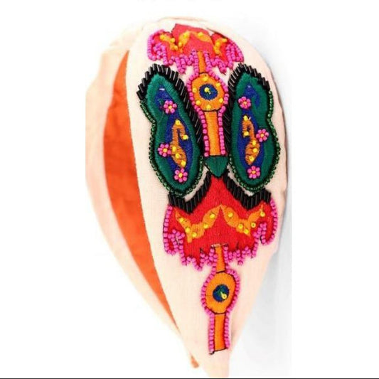 Fiesta Butterfly Embellished Headband