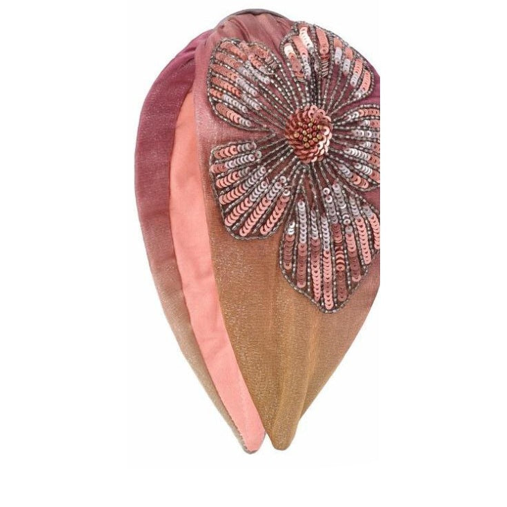 Rose Gold Sunburst Embellished Headband