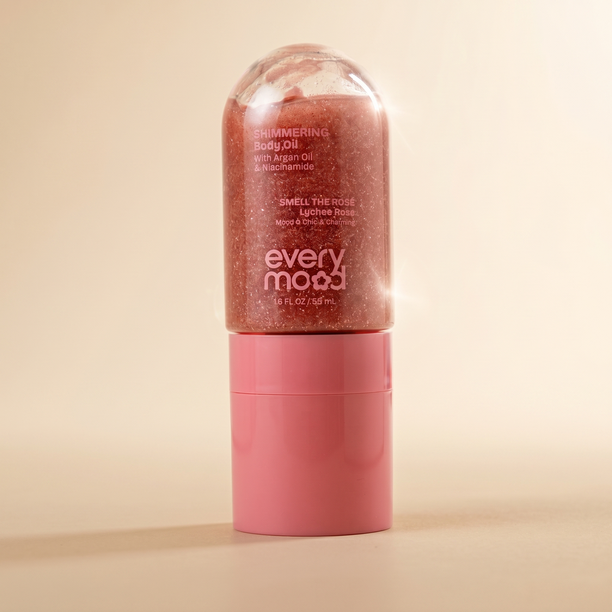 EveryMood | Shimmering Body Oil | Smell the Rosé | 55mL