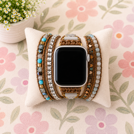 Coastal Breeze Wrap Apple Watch Band