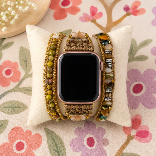 Sage Harvest Wrap Apple Watch Band