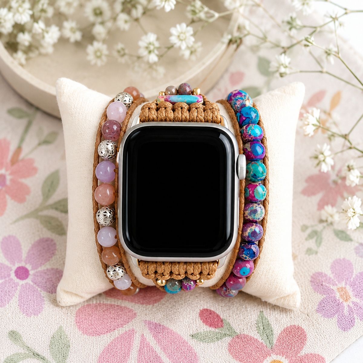 Laguna Bloom Wrap Apple Watch Band