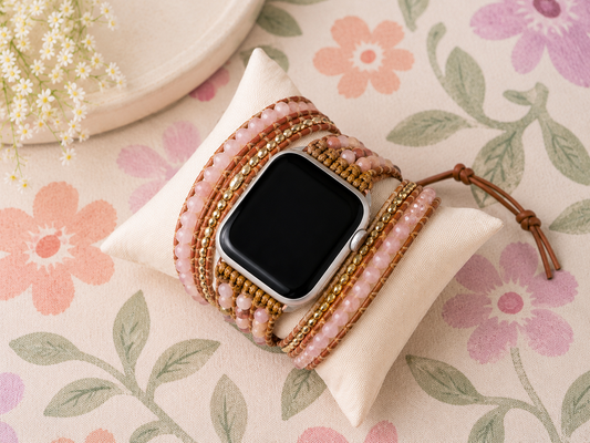 Blush Champagne Wrap Apple Watch Band