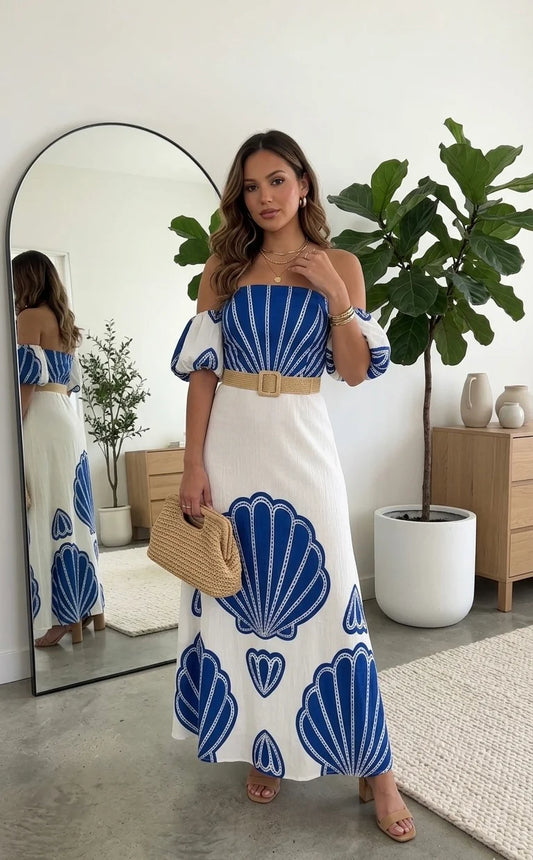 The Seashell Soiree Dress