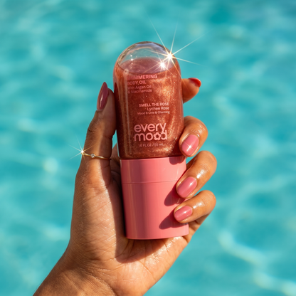 EveryMood | Shimmering Body Oil | Smell the Rosé | 55mL